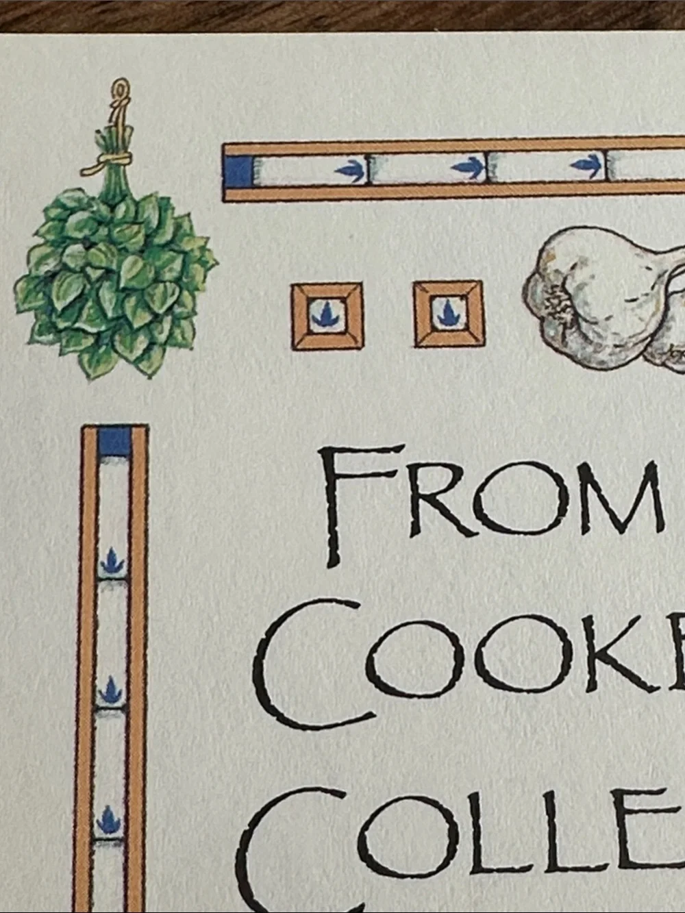 Cookbook Bookplates 1991 Antioch Bookplates 